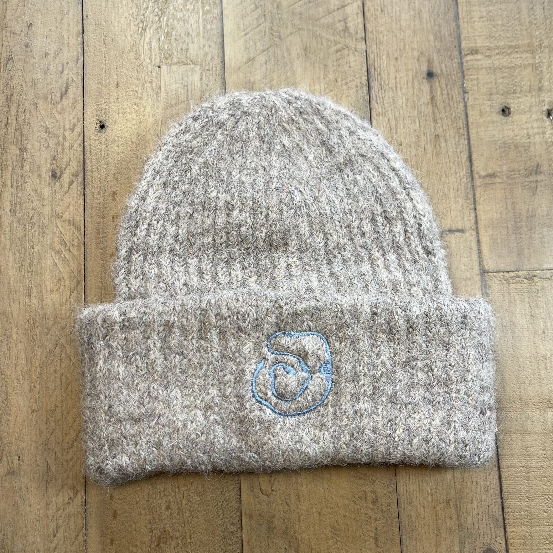 Recycled FOMO Beanie in Stone